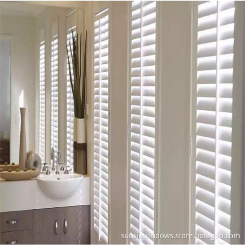 Elgant Aluminum Framed Glass Louvre Door